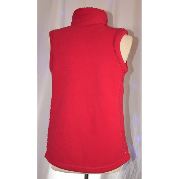 Under Armour Red Fleece Vest Size M - Picture 3 of 8